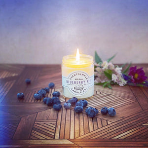 Blueberry Pie Scented Soy Wax Candle