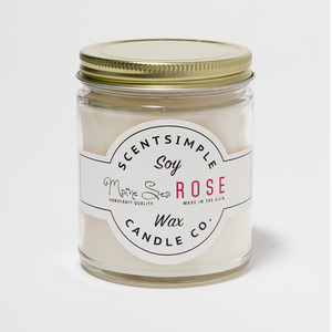 Maine Sea Rose Scented Soy Wax Candle
