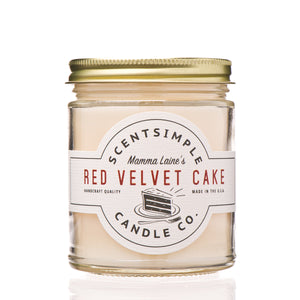 Red Velvet Cake Scented Soy Wax Candle