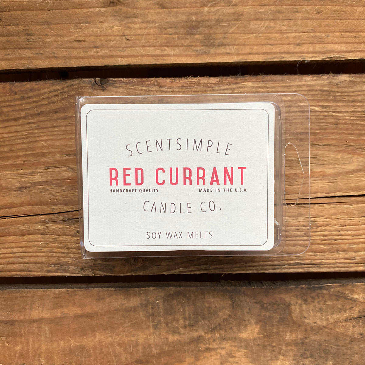 Red Currant Scented Soy Wax Melts